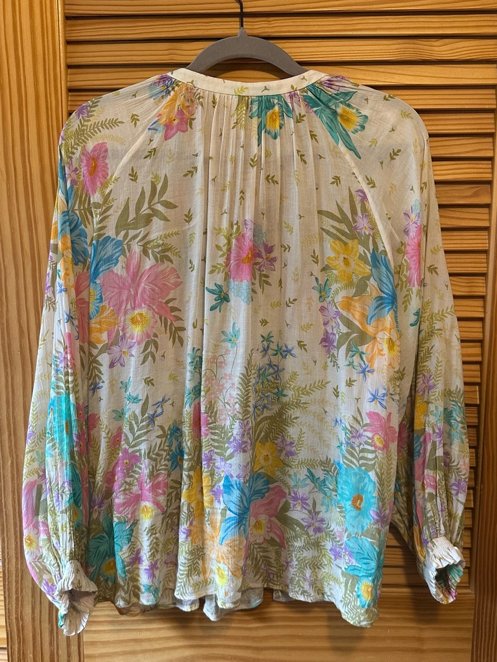 Spell Lei Lei Floral Blouse Size Small - Picture 4 of 7